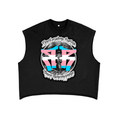 Double r globe trans joy cut off tee