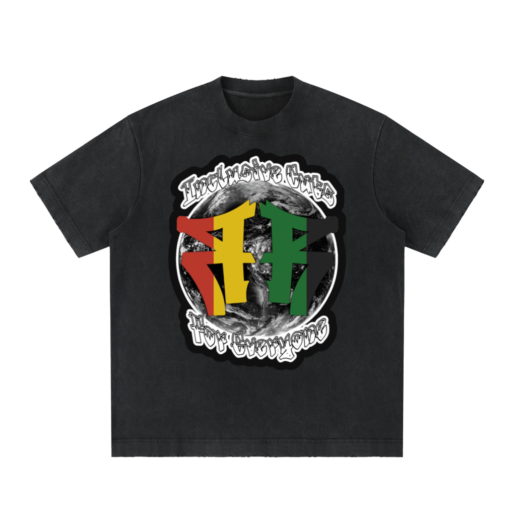 Double r globe Juneteenth tee