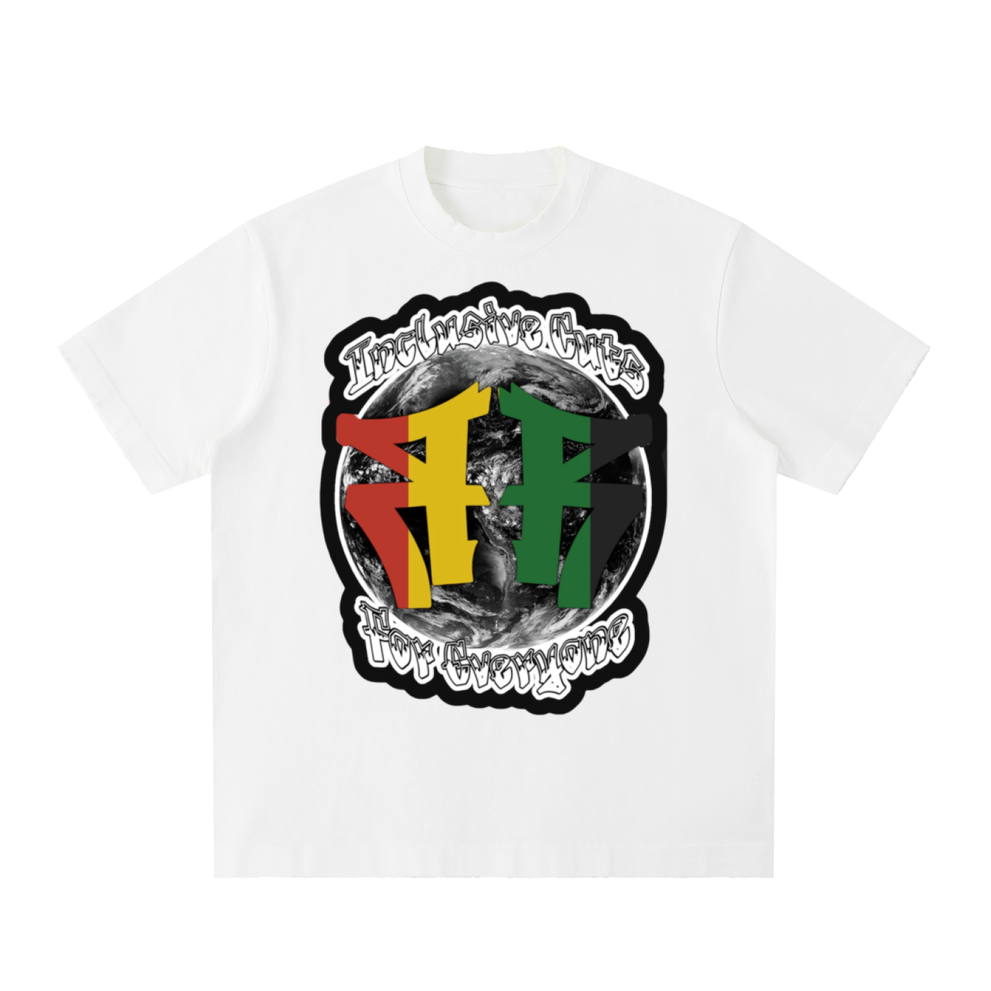 Double r globe Juneteenth tee