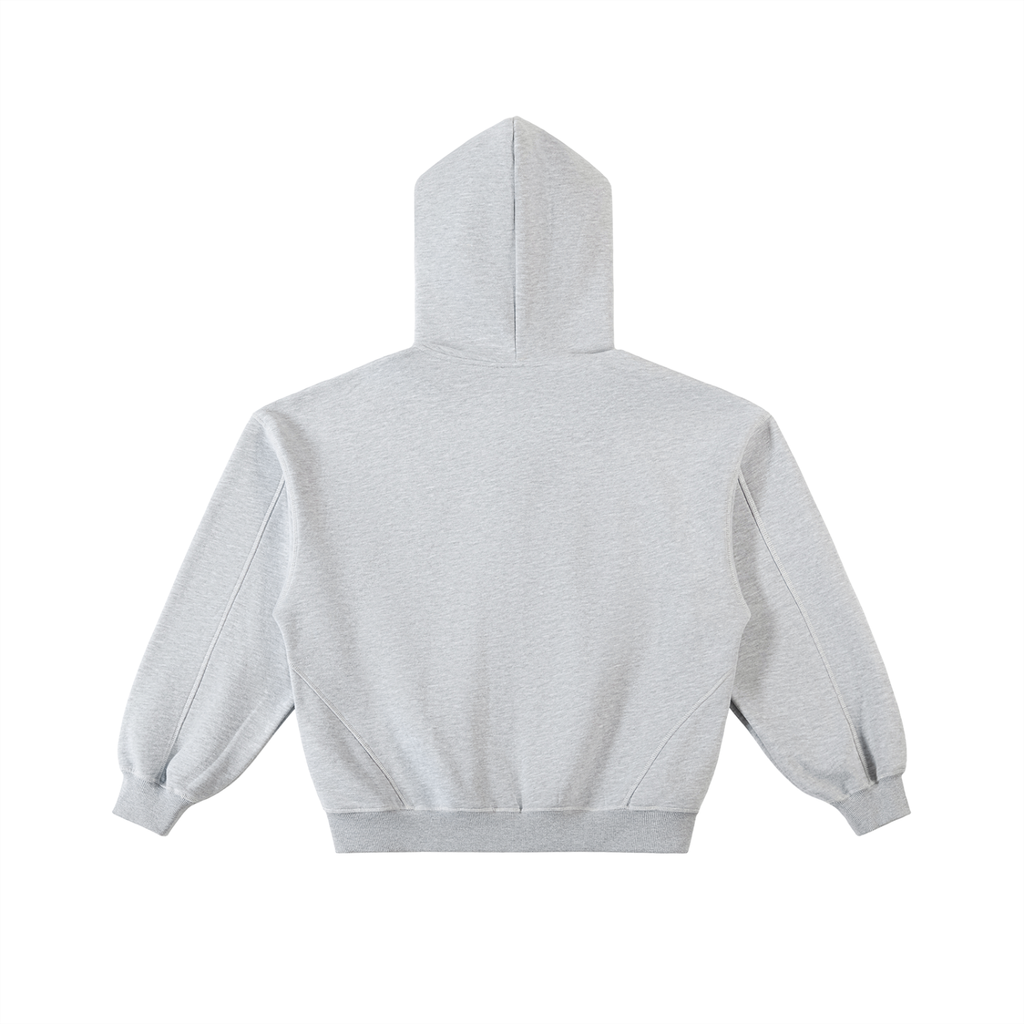 double r globe zip-up