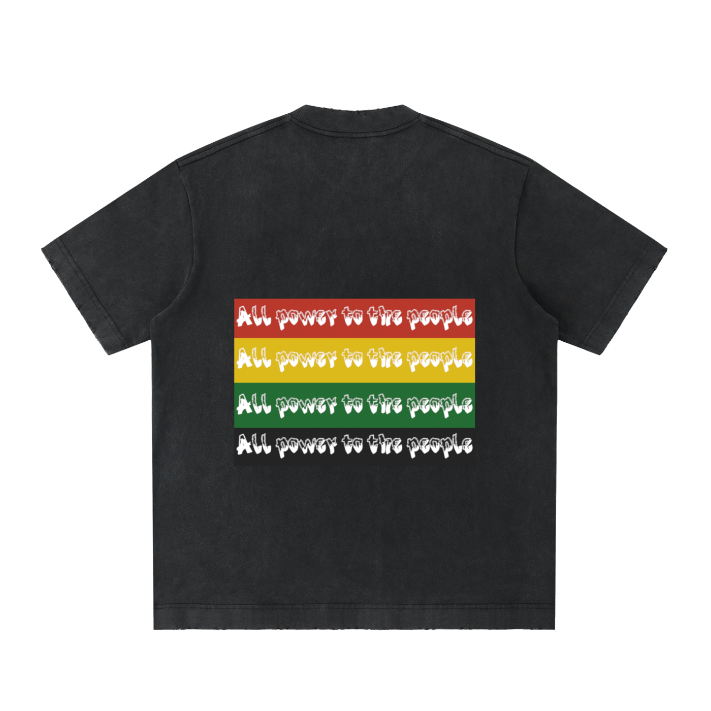 Double r globe Juneteenth tee