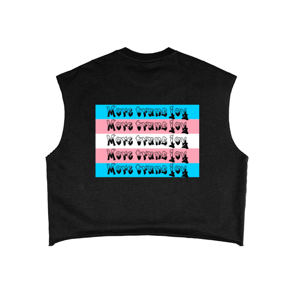 Double r globe trans joy cut off tee