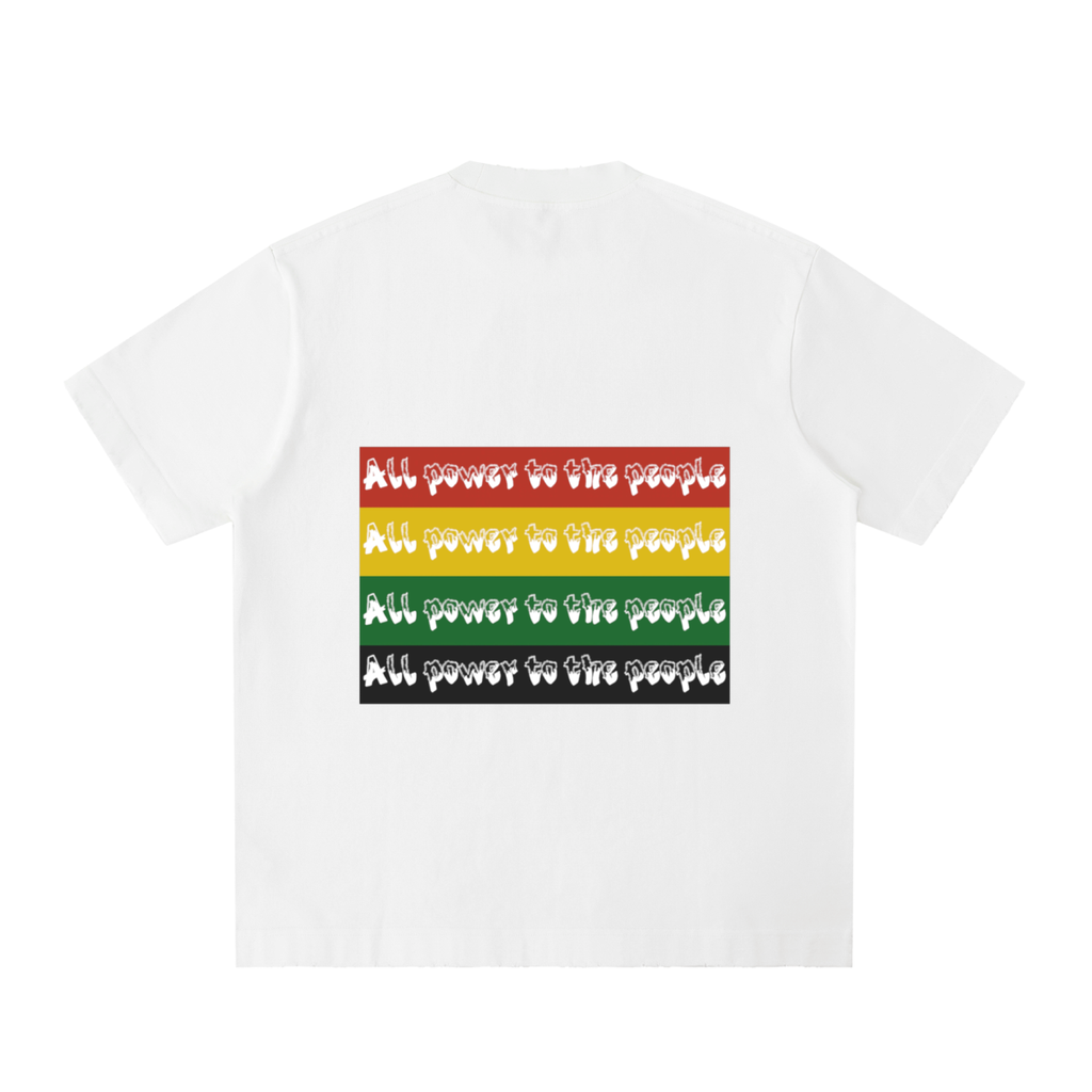 Double r globe Juneteenth tee